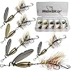 RoxStar Fly Strikers Proven Nationwide to Out-Fish Any Spinner | Hand-Tied in The USA | Most Versatile Fishing Spinner Ever! Trout, Bass, Steelhead | Stop Fishing - Start Catching (1/8oz Series 2)