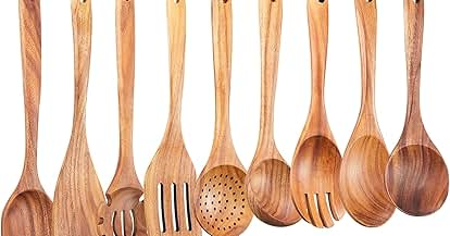 Products from Wooden Utensils for Cooking in use