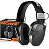 TACWIN Electronic Shooting Ear Protection,NRR 23dB Active Noise Reduction Hearing Protection Ear Muff For Shooting Range,Gun Range with Sound Amplification Hearing Protection