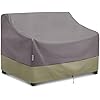 KylinLucky Waterproof Patio Loveseat Covers 66 x 34 x 38 inches,Heavy Duty Outdoor Furniture Sofa Covers Grey