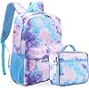 Fenrici Kids' Backpack with Lunch Box Gift Set for Boys and Girls, School Bag with Laptop Compartment and Insulated Lunch Bag