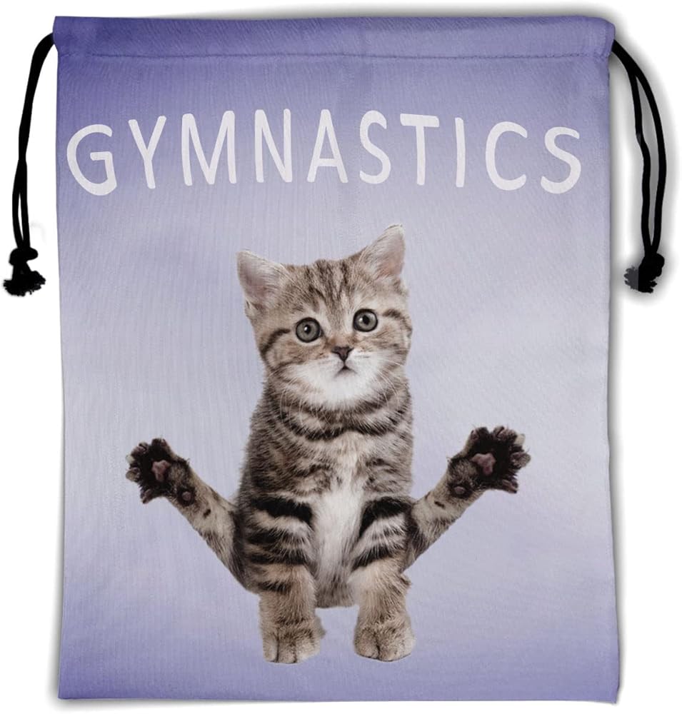 Nerxy Leaf Grip Bags for Gymnastics Tropical Leaves Grip Bag Botanical Drawstring Storage Bags