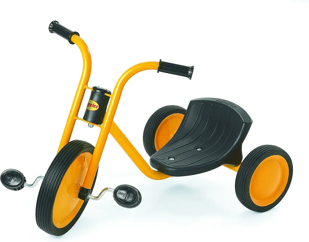 Children’s Factory MyRider 6" Toddler Tricycle, Kids Tricycle with Rubber Wheels, Yellow/Black