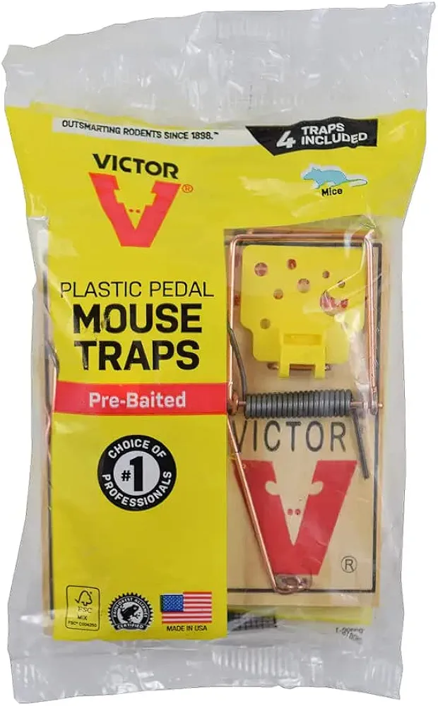 Victor EZ Set Wooden Snap Trap - 20 Pack