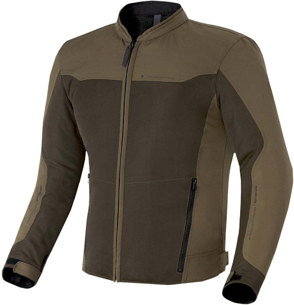 SHIMA OPENAIR Motorbike Jacket for Men - Lightweight Breathable Summer Mesh Mens City Biker Jacket