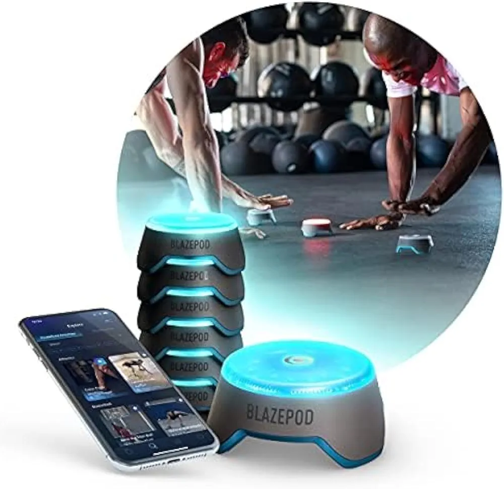 BlazePod Reaction Training Platform Improves Reaction Time and Agility for Athletes, Trainers, Coaches, Physical & Neurological Therapists, Fitness Trainers, Physical Educators