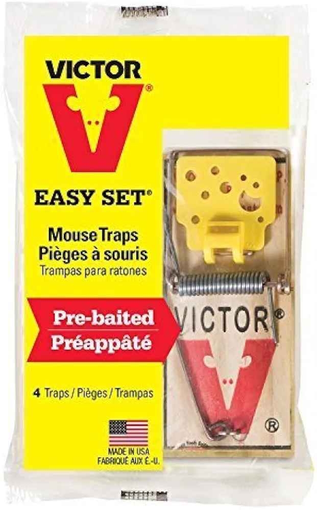 Victor Easy Set Mouse Traps (Pack of 12)