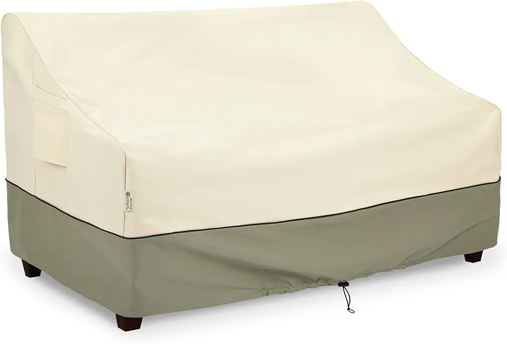 COSFLY Patio Furniture Covers Waterproof, Outdoor 3-Seater Sofa Cover Heavy Duty Fits up to 79W x 38D x 35H inches