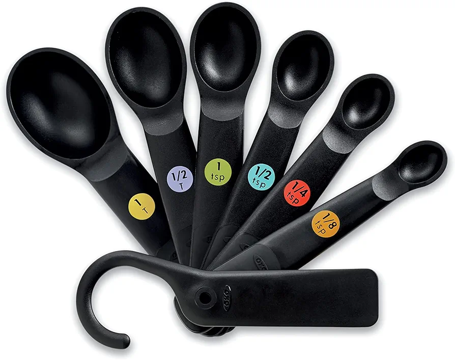 OXO Good Grips 7-Piece Plastic Measuring Spoons