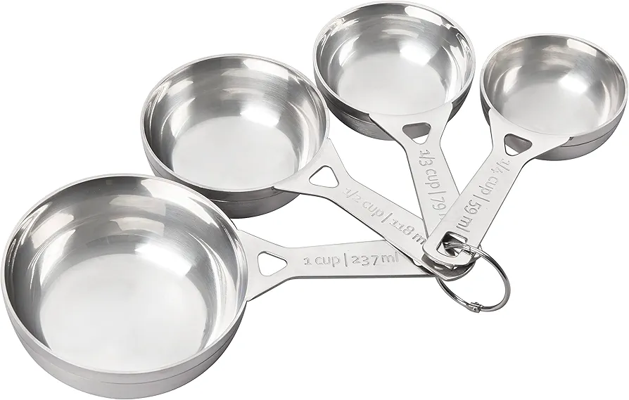 Le Creuset Stainless Steel Measuring Cups, Set of 4