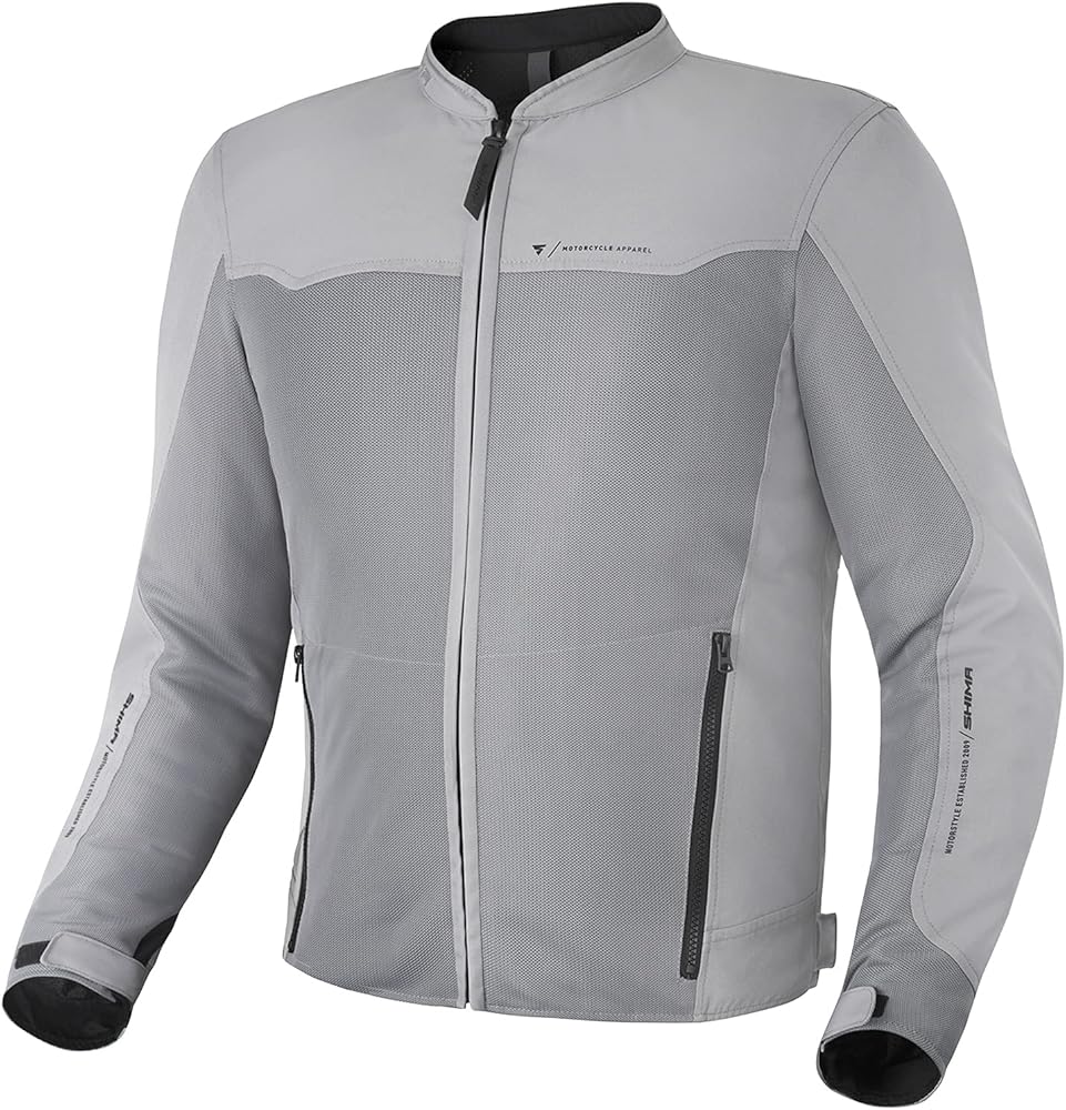 SHIMA OPENAIR Motorbike Jacket for Men - Lightweight Breathable Summer Mesh Mens City Biker Jacket