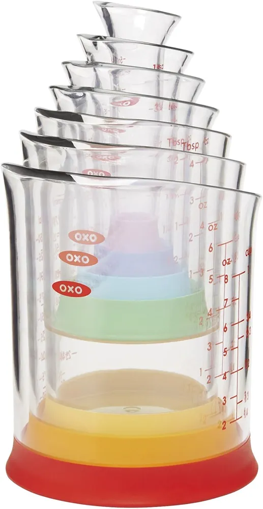 OXO Good Grips 7-Piece Nesting Measuring Beaker Set